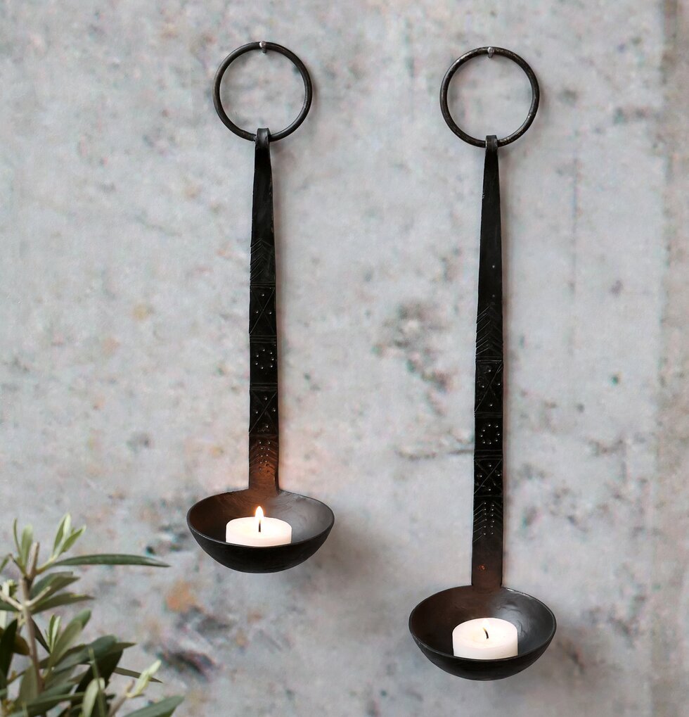 Ljusstake Antiksvart Chic Antique