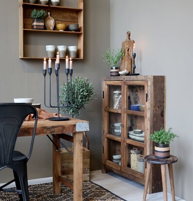 Ljusstake Antiksvart Chic Antique Ljusstakar Adventsstakar Ljushållare Ljushyllor