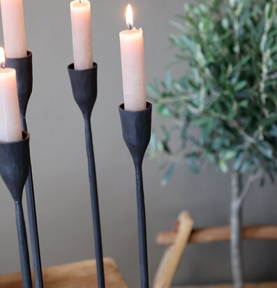 Ljusstake Antiksvart Chic Antique Ljusstakar Adventsstakar Ljushållare Ljushyllor