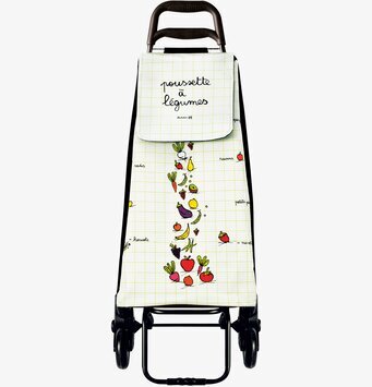 Shoppingvagn Dolly Légumes från Derriére la porte med grönsaker