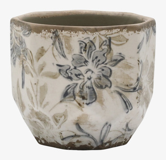 Kruka Keramik Croix Diamant Chic Antique Krukor Örtkrukor Glaskrukor