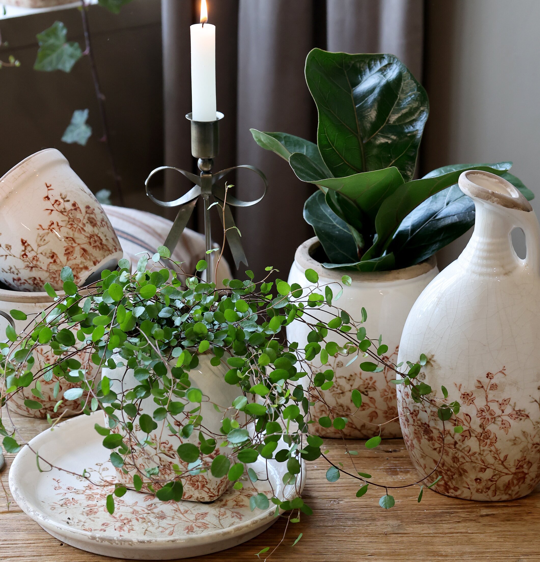 Kruka Keramik Chaville 13cm Chic Antique Krukor Örtkrukor Glaskrukor