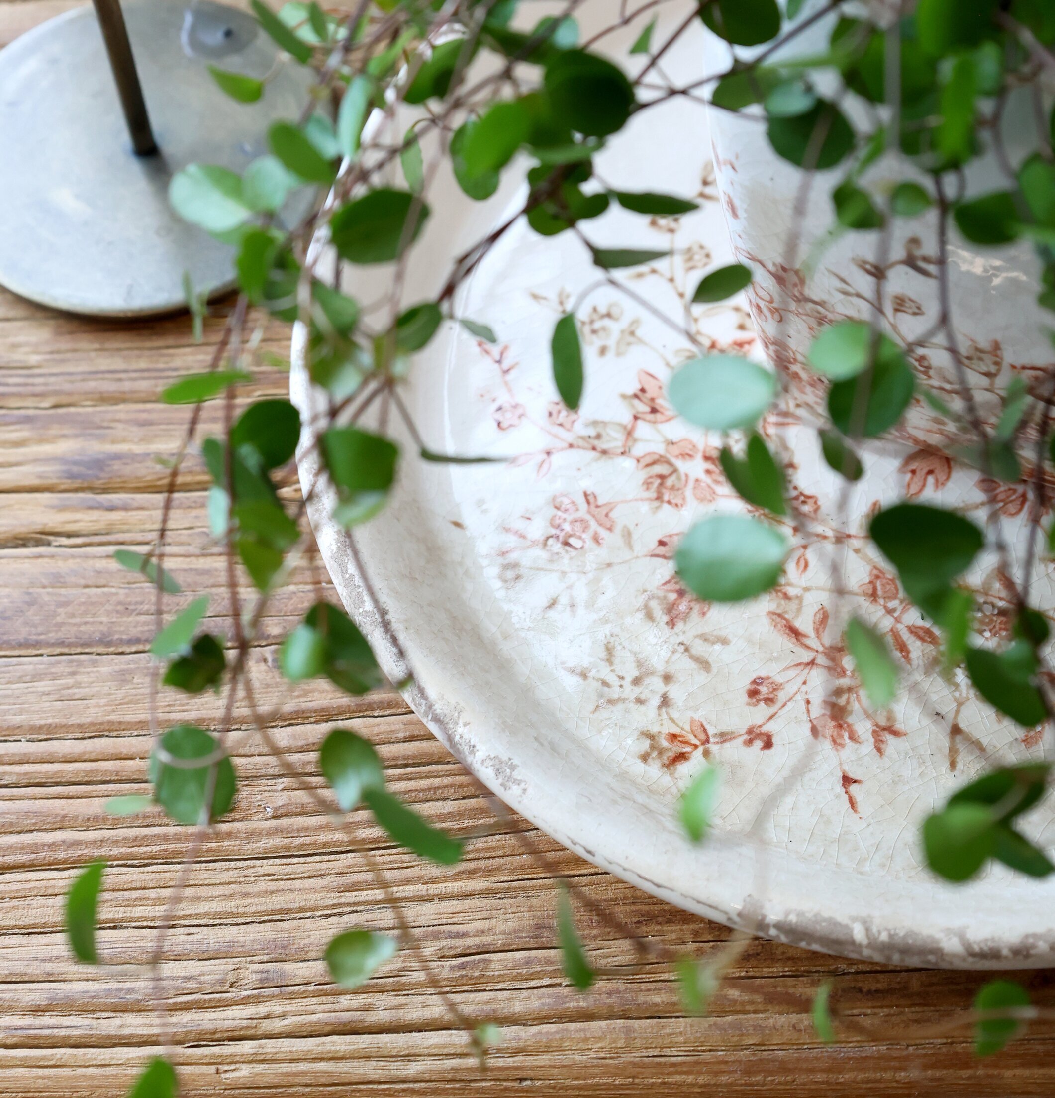 Fat Keramik Chaville Chic Antique för ljus, lyktor, växter och krukor