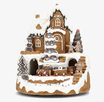 Pepparkakshus Led Poly A Lot Decoration Övrig prydnad/dekoration för inredning innemiljö