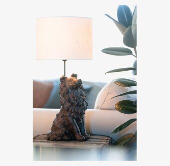 Bordslampa Collie A Lot Decoration Lampor Taklampor Golvlampor Bordslampor LED-lampor Ledlampor Fönsterlampor Ljusslingor för dekoration