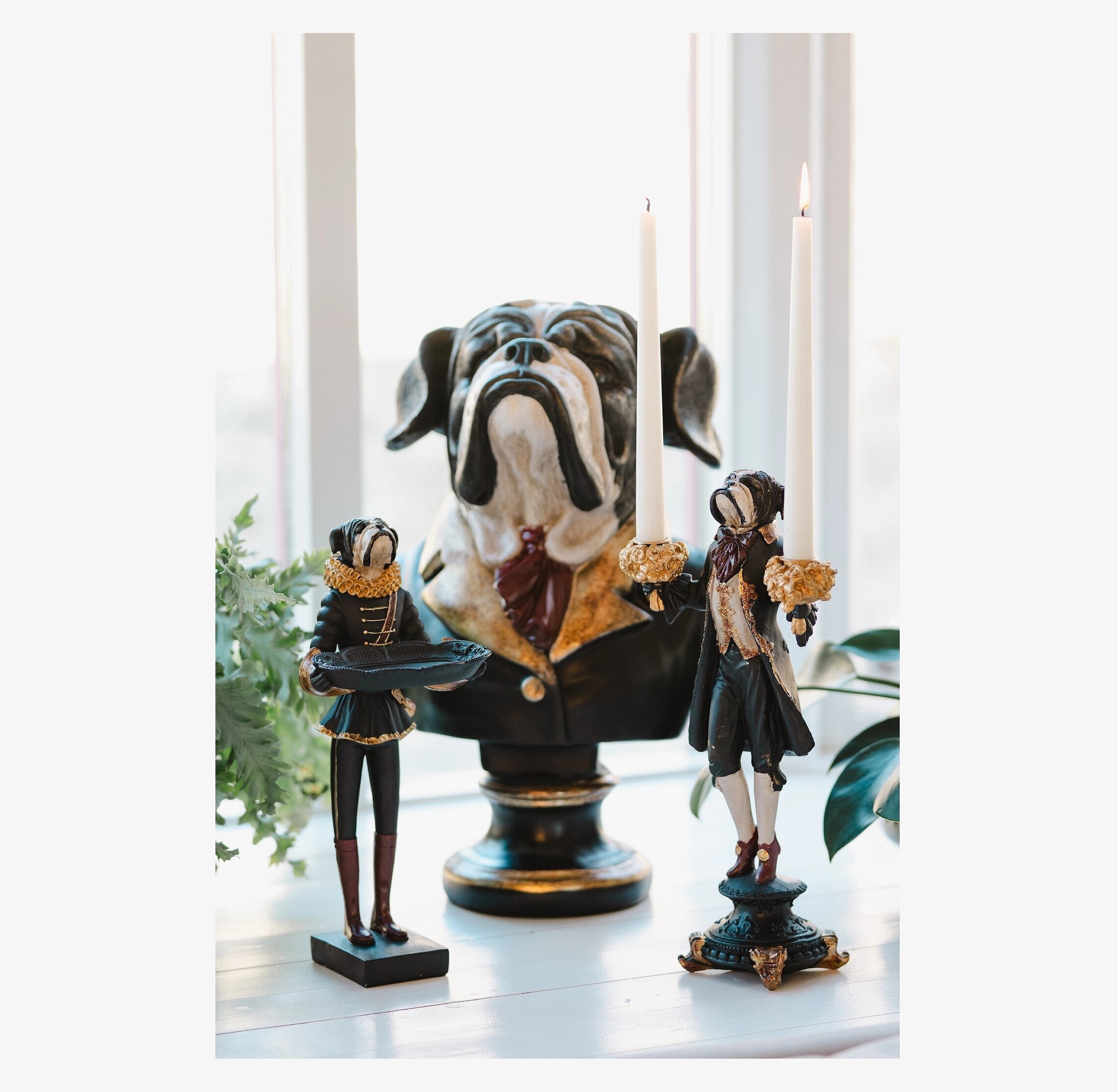 Ljusstake Bulldog A Lot Decoration Ljusstakar Adventsstakar Ljushållare Ljushyllor