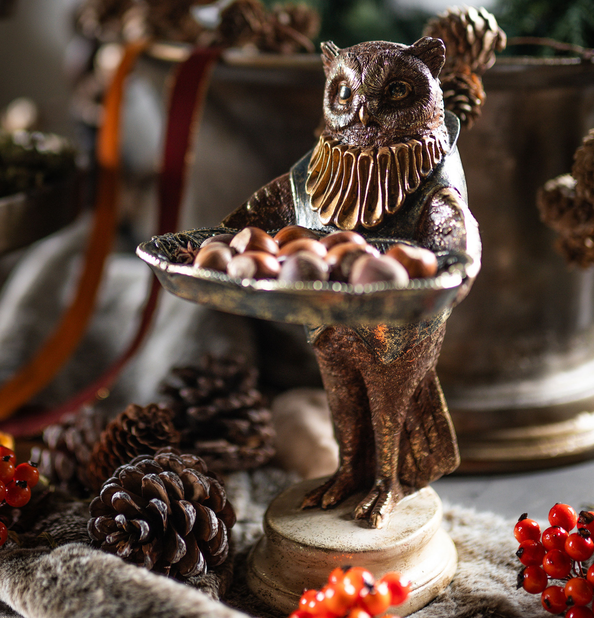 Dekoration Uggla Med Fat A Lot Decoration Övrig prydnad/dekoration för inredning innemiljö