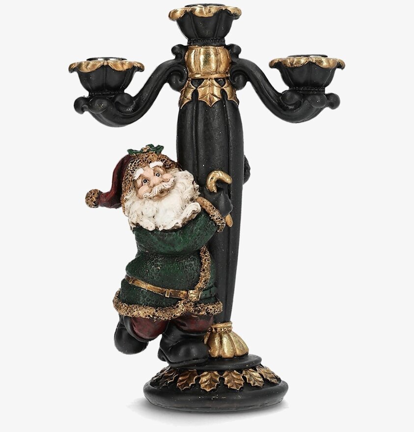 Ljusstake Tomte Claus A Lot Decoration Ljusstakar Adventsstakar Ljushållare Ljushyllor