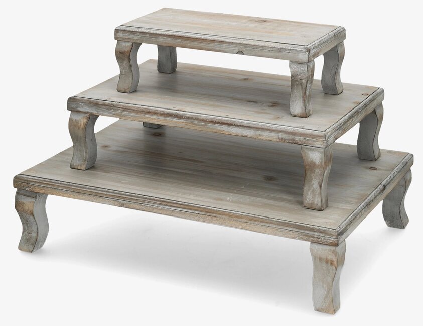 Piedestalbord Tove Grå Set/3 A Lot Decoration Övrig prydnad/dekoration för inredning innemiljö