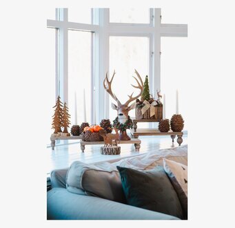 Piedestalbord Tanya Mörkbrun Set/2 A Lot Decoration Övrig prydnad/dekoration för inredning innemiljö