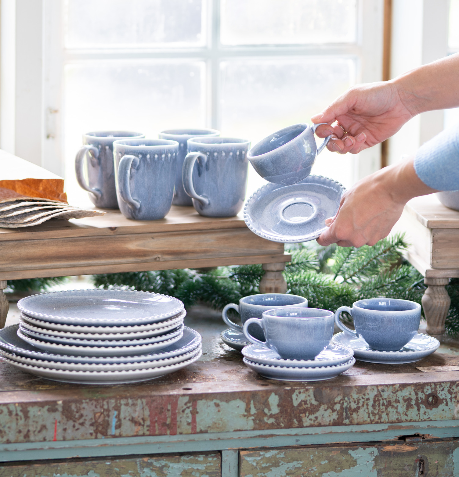 Kopp Med Fat Aurore Ocean A Lot Decoration Muggar/koppar i porslin, keramik, papper eller biologiskt material