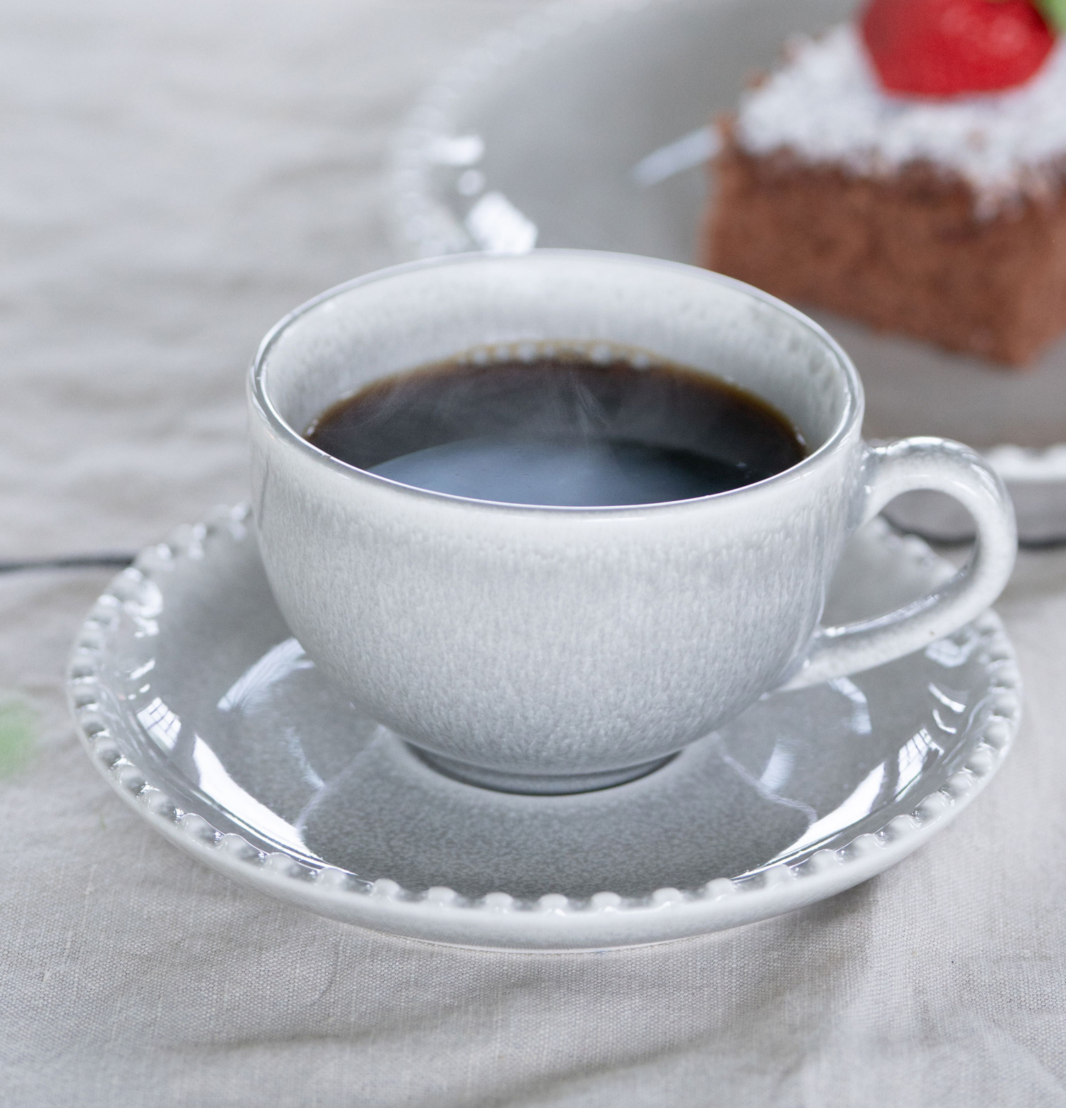 Kopp Med Fat Aurore Shell A Lot Decoration Muggar/koppar i porslin, keramik, papper eller biologiskt material