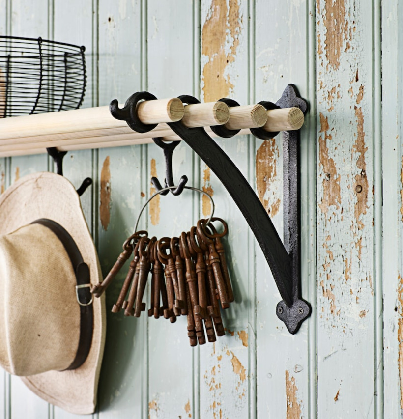 Hylla Evert Svart Strömshaga Vägghyllor