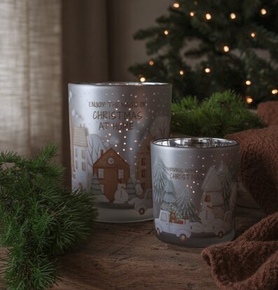 Enjoy The Magic Of Christmas At Home - Majas Cottage Driving For Lyktor Endless Light Ljuslyktor