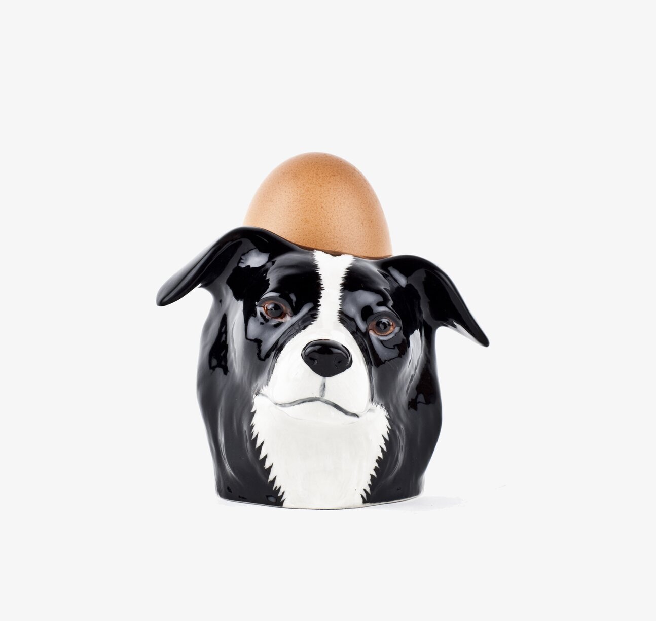 Äggkopp Border Collie Quail Ceramics Äggkoppar
