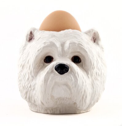 Äggkopp Westie Quail Ceramics Äggkoppar