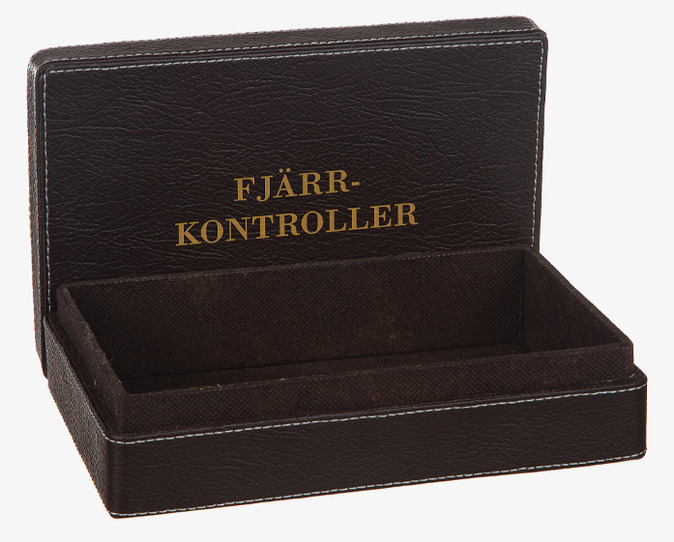 Låda Konstläder Fjärrkontroll Different Design Förvaringslådor och korgar Boxar Förvaringsboxar Porslinsboxar Trälådor Smyckesboxar i porslin Förvaringsbrickor