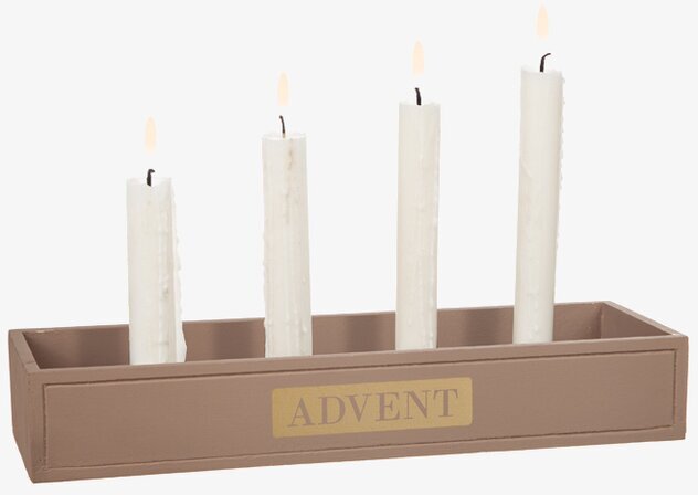 Ljusstake Advent Brun Different Design Ljusstakar Adventsstakar Ljushållare Ljushyllor