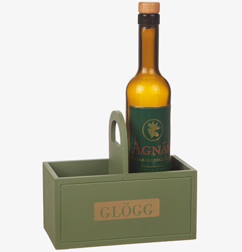 Glögglåda Trä Grön Different Design Förvaringslådor och korgar Boxar Förvaringsboxar Porslinsboxar Trälådor Smyckesboxar i porslin Förvaringsbrickor