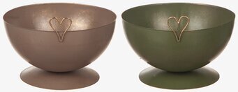 Skål Hamrad Plåt Hjärta Different Design Övrig prydnad/dekoration för inredning innemiljö