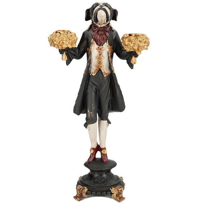 Ljusstake Bulldog A Lot Decoration Ljusstakar Adventsstakar Ljushållare Ljushyllor