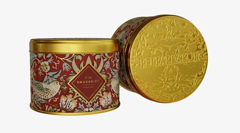 Pepparkakor Morris 45 Gram från Finsmakeriet i lyxig burk
