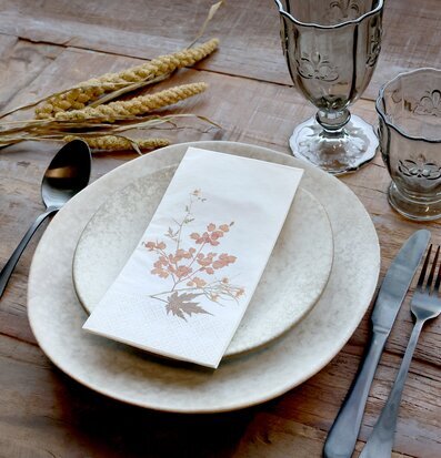 Servetter Blad 16-pack Chic Antique