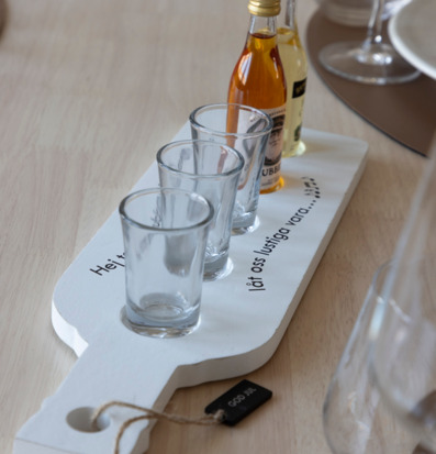 Träbricka Snaps Jul Different Design Övrig prydnad/dekoration för inredning innemiljö