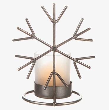 Ljuslykta Snöflinga Smide Different Design Ljusstakar Adventsstakar Ljushållare Ljushyllor