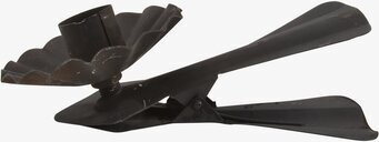 Ljusclips Svart från IB Laursen i robust svart metall