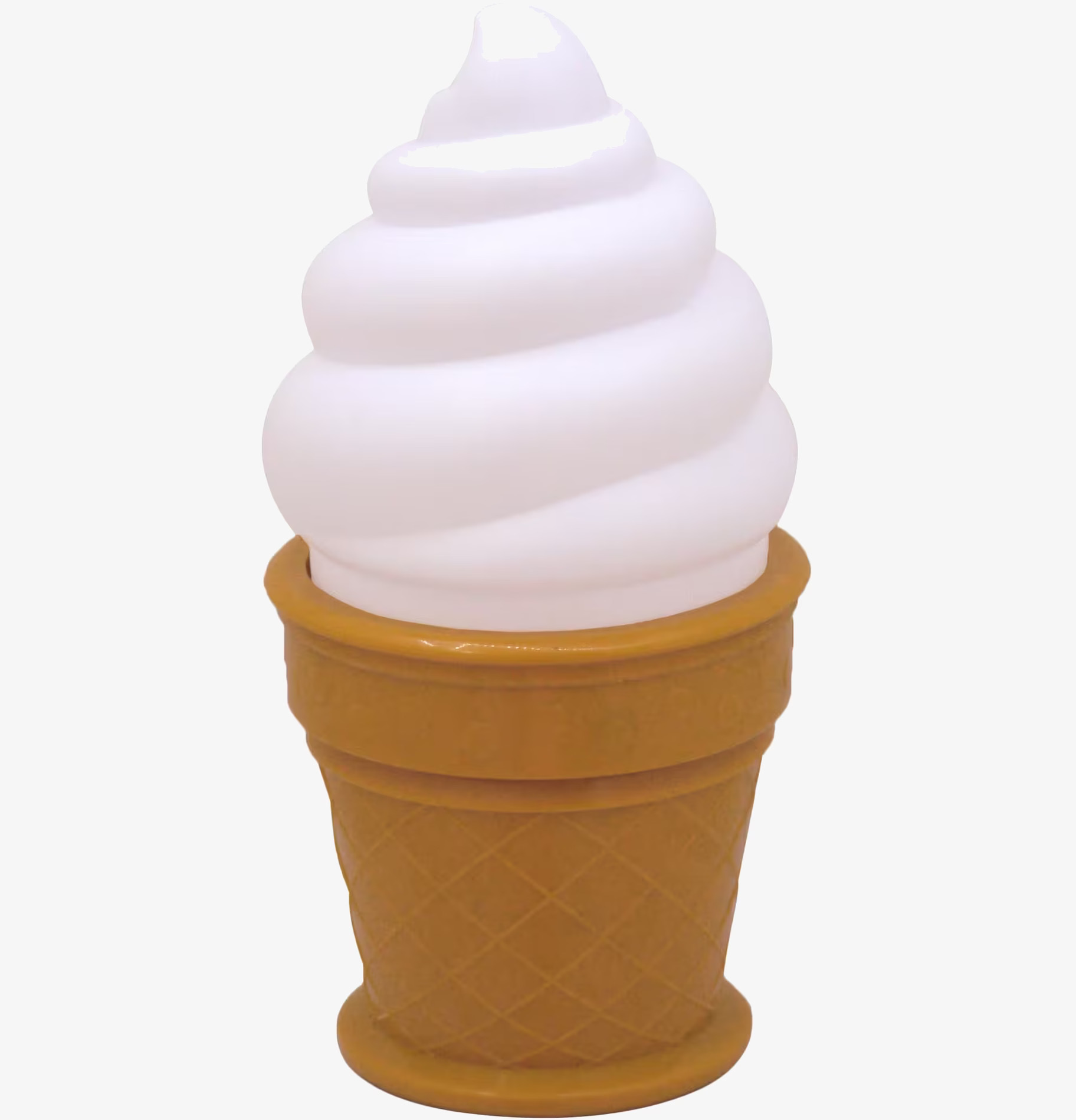 Nattlampa Ice Cream Light Vit från A Little Lovely Company