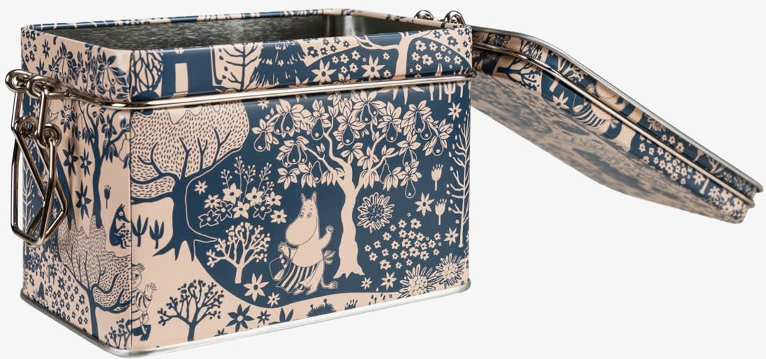 Plåtburk Te Mumin Park Moomin by Martinex Plåtburkar Metallburkar