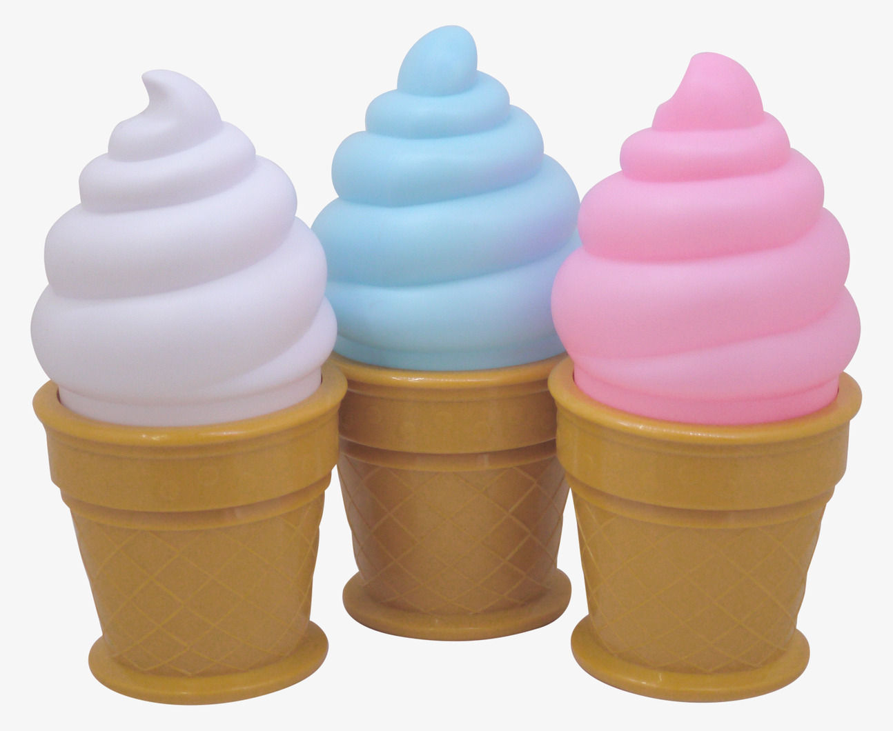 Ice Cream Light Vit från A Little Lovely Company i tre färger