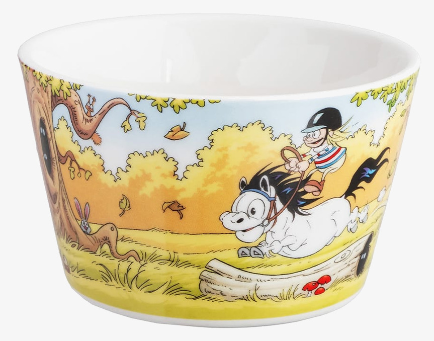 Hästen Mulle Skål Löv Lena Furberg by Martinex Skålar att äta ur tilltugg Såskannor/Vispskål servering Matlådor