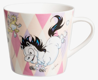 Hästen Mulle Mugg Diamant Lena Furberg by Martinex Muggar/koppar i porslin, keramik, papper eller biologiskt material