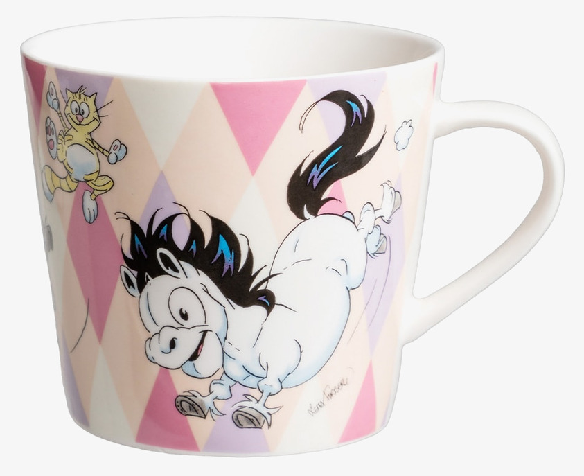 Hästen Mulle Mugg Diamant Lena Furberg by Martinex Muggar/koppar i porslin, keramik, papper eller biologiskt material