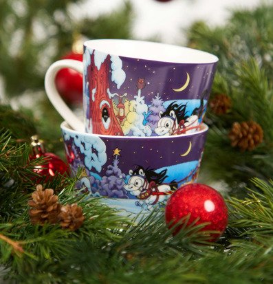 Hästen Mulle Skål Jul 2025 Mugg Lena Furberg by Martinex Skålar att äta ur tilltugg Såskannor/Vispskål