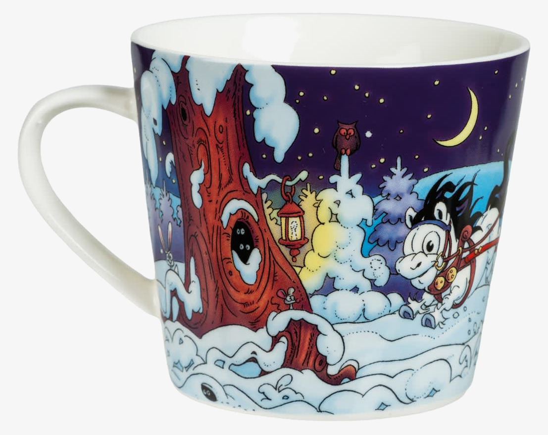 Hästen Mulle Mugg Jul 2025 Lena Furberg by Martinex Muggar/koppar i porslin, keramik, papper eller biologiskt