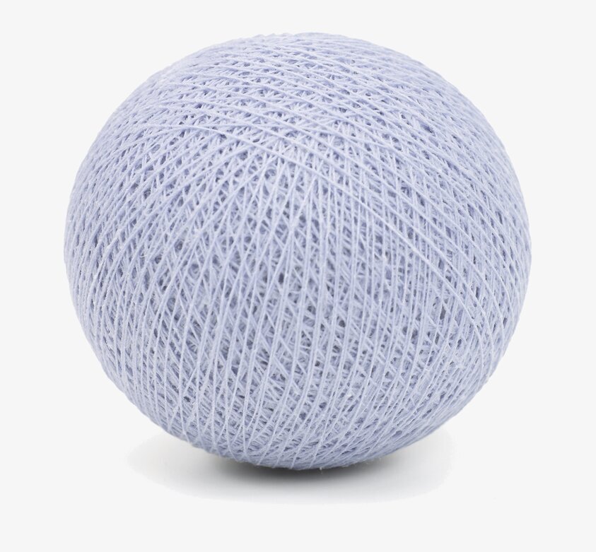 Boll Blue Grey - Happy Lights, dekorativ boll från Happy Lights