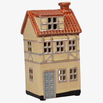 Ljuslykta Hus Sand Det Gamle Apotek Lyktor Endless Light Ljuslyktor