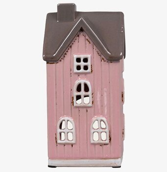 Ljuslykta Hus Rosa Det Gamle Apotek Lyktor Endless Light Ljuslyktor