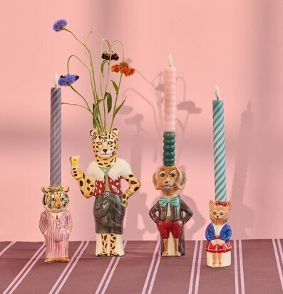 Ljusstake Katt - Nathalie Lété Rice Ljusstakar Adventsstakar Ljushållare Ljushyllor