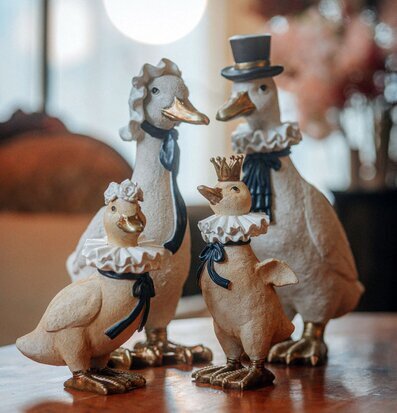 Dekoration Herr Anka Fru Ankunge Krona Rosenkrans A Lot Decoration Övrig prydnad/dekoration för inredning innemiljö