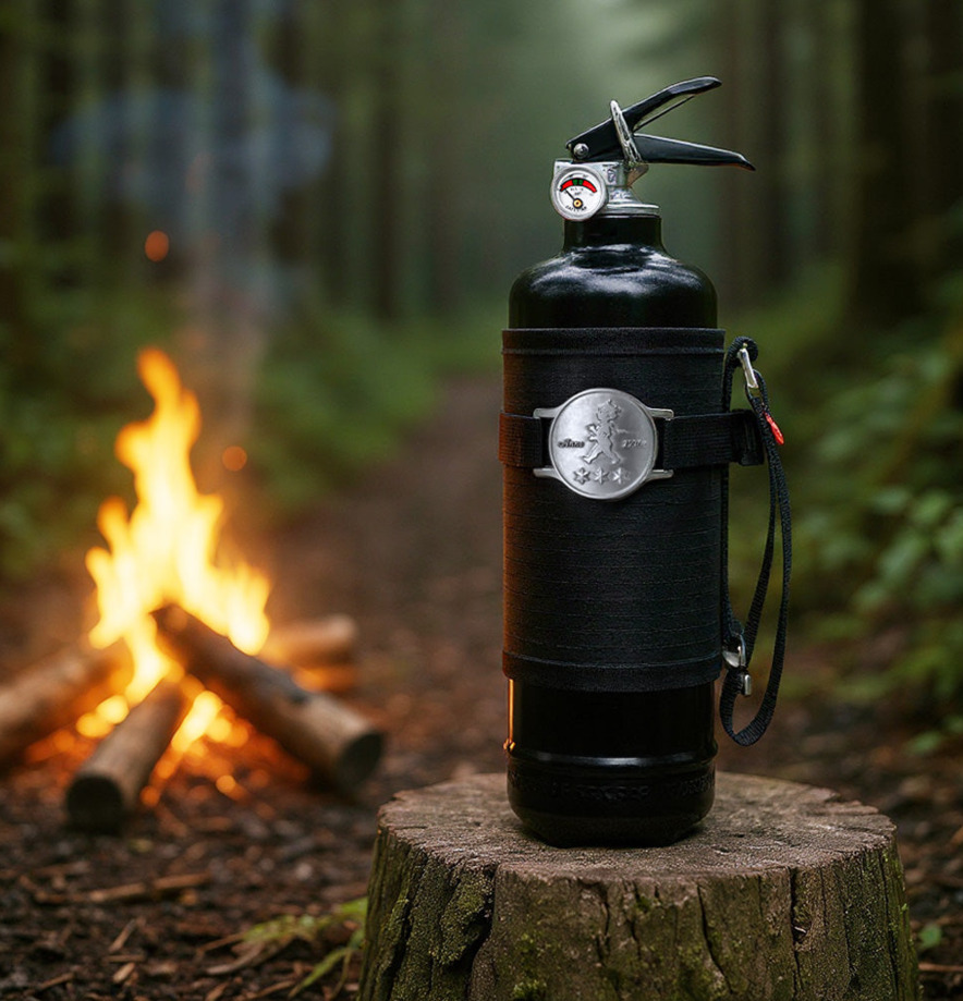 Brandsläckare 1 kg - Outdoor Edition Solstickan