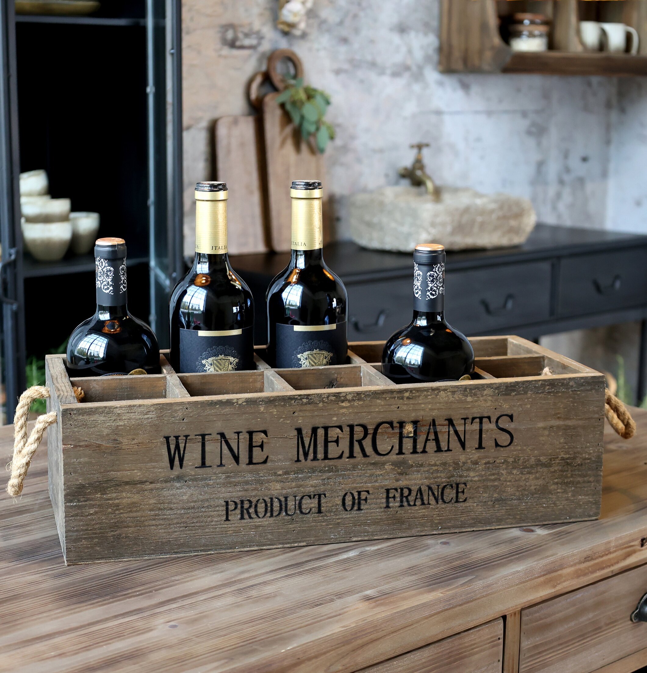 Förvaringslåda Trä - Wine Merchants Chic Antique Förvaringslådor och korgar Boxar Förvaringsboxar Porslinsboxar Trälådor Smyckesboxar i