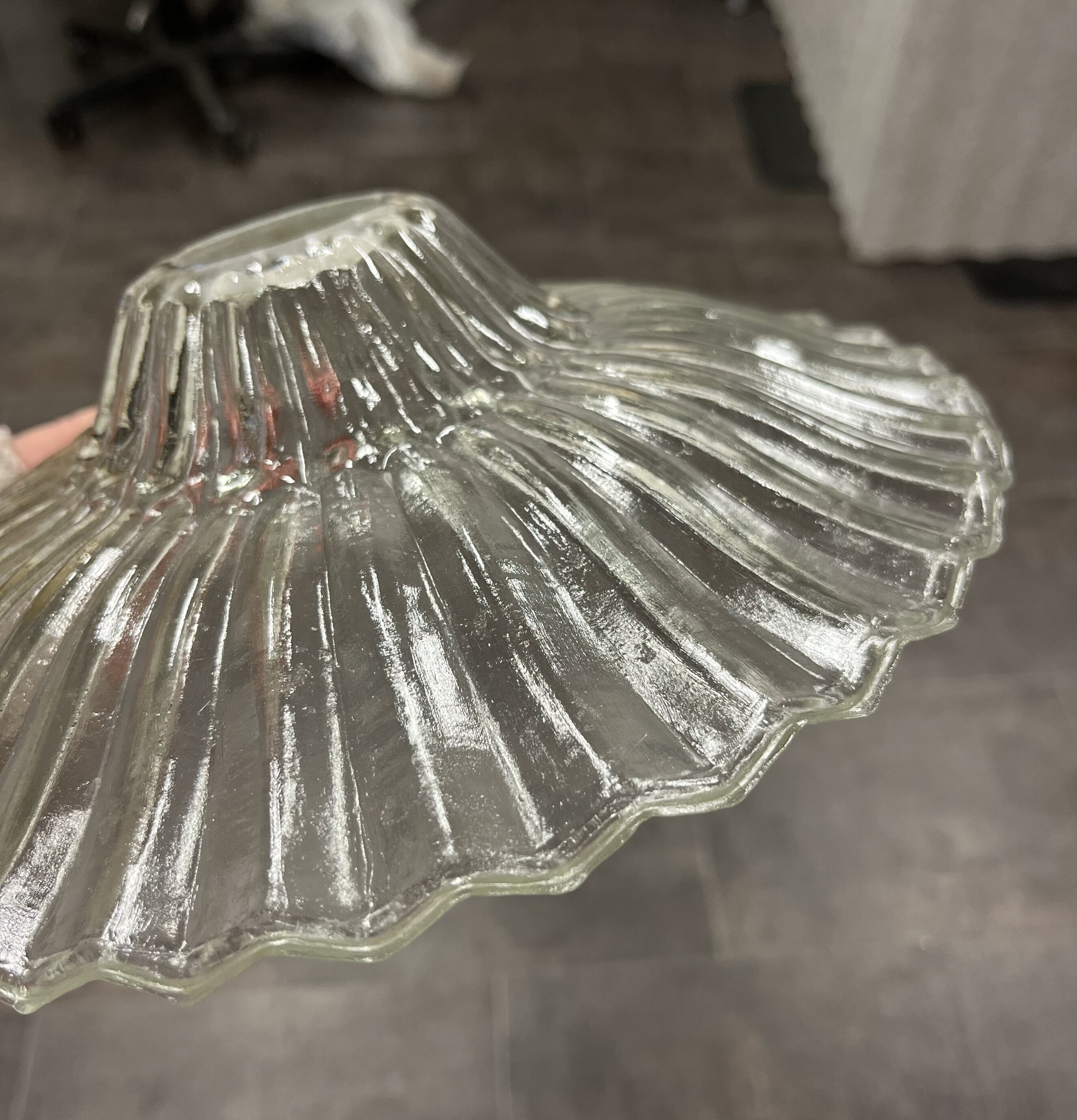 Taklampa Gunilla Bred Klar/Antik Mässing (fynd-id 1) 3) Strömshaga