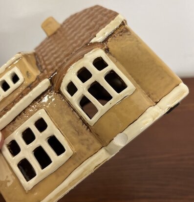 Ljuslykta Hus Beige (fynd-id 1) Det Gamle Apotek