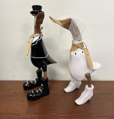 Anka Brudpar Herr & Fru (fynd-id 1) Different Design