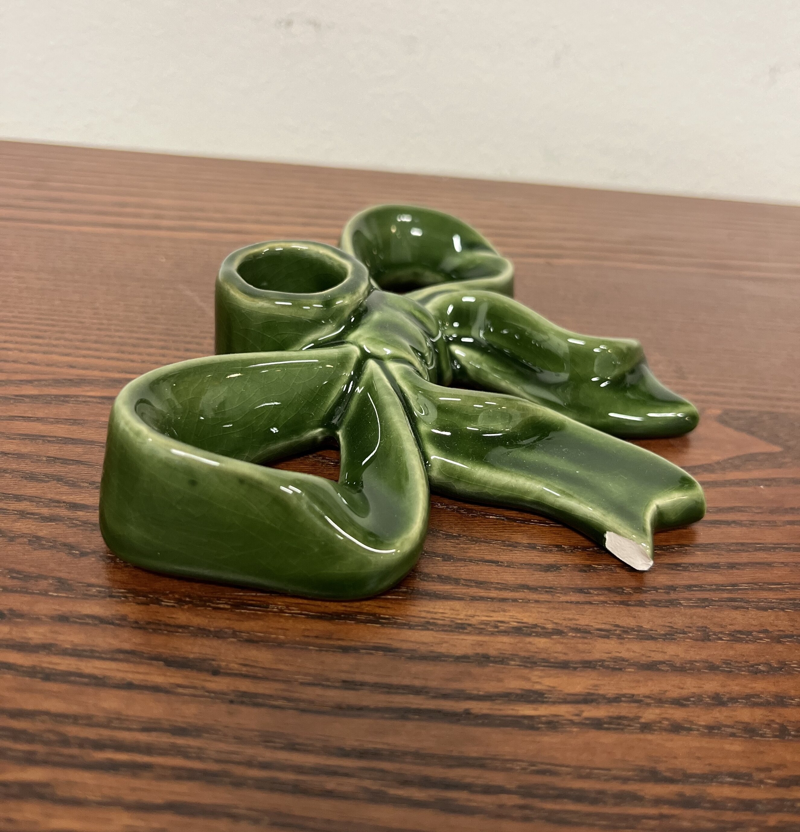 Fenja Grön Rosett Ljusstake S (fynd-id 1) Mitt & Ditt Underbara Liv