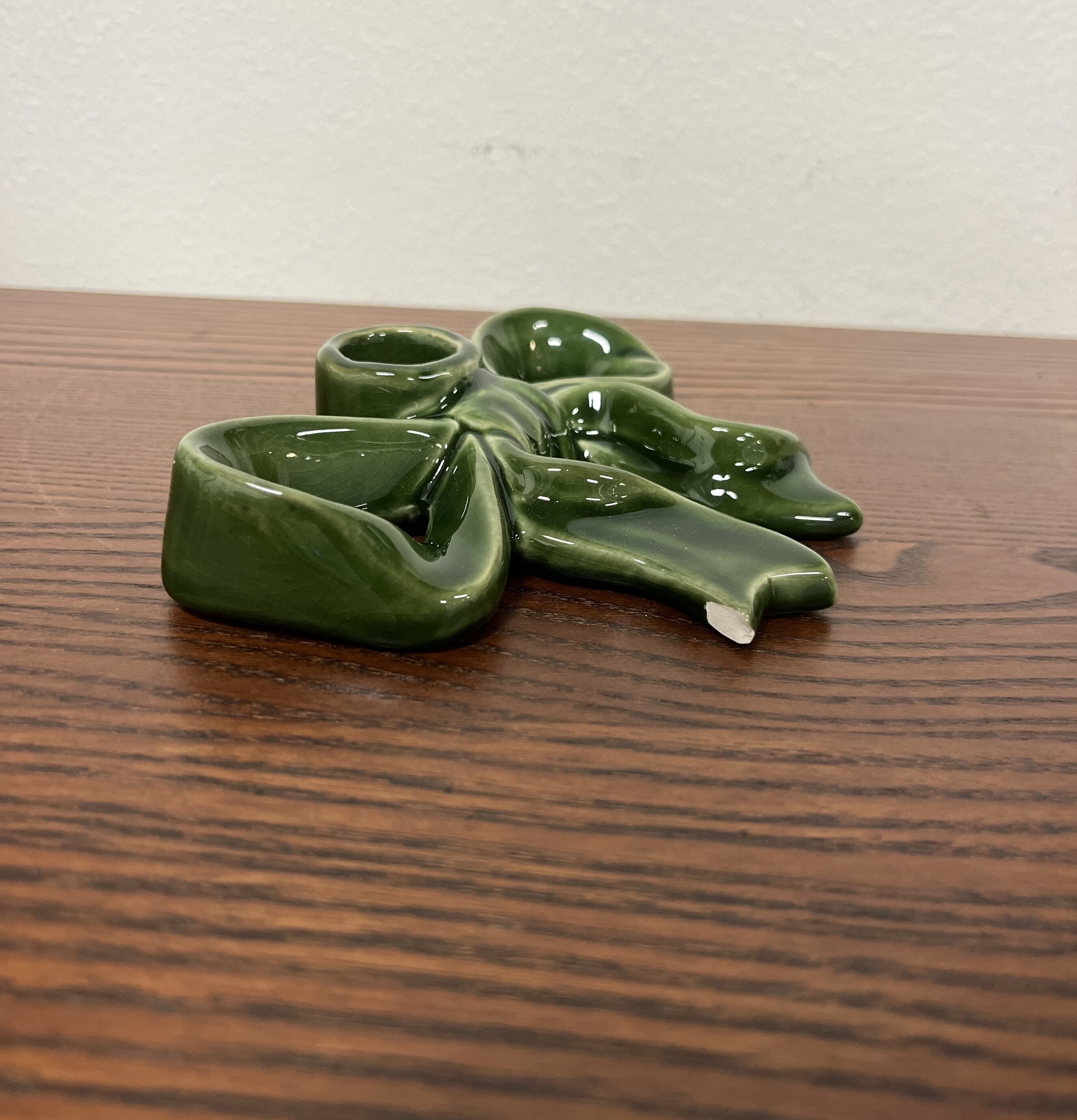 Fenja Grön Rosett Ljusstake S (fynd-id 1) Mitt & Ditt Underbara Liv